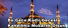Kandiliniz Mubarek Olsun