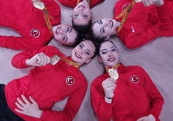 Ritmik Cimnastik Grup Milli Takımımız Avrupa Şampiyonu oldu.