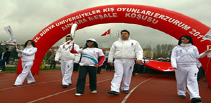 Kış Oyunları Meşalesi, Ankara´da