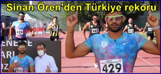  Sinan Ören`den Türkiye rekoru