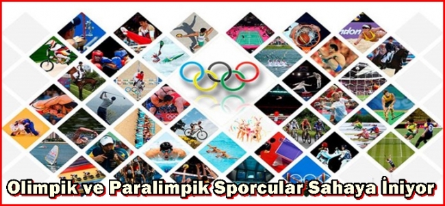  Olimpik ve Paralimpik Sporcular Sahaya İniyor