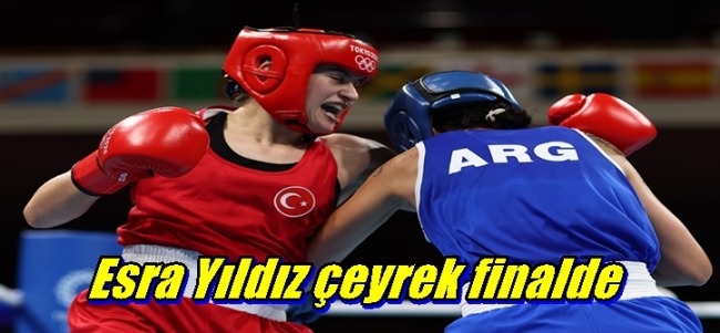 Esra Yıldız çeyrek finalde