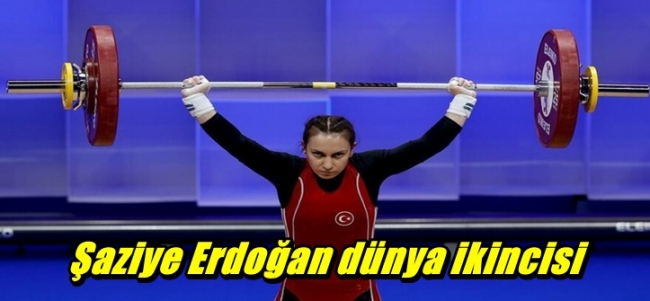 Şaziye Erdoğan dünya ikincisi