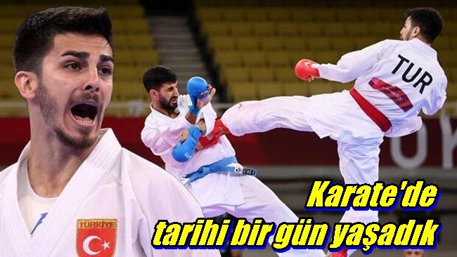 Karate`de tarihi bir gün yaşadık