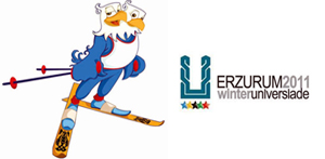 Universiade Ateşi Erzurum´da 
